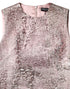 Dolce & Gabbana Pink Jacquard Sleeveless Sheath Mini Dress