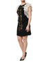 Dolce & Gabbana Black Fashion Devotion Embellish Mini Dress