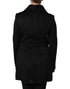 Dolce & Gabbana Black Wool Sartoria Italiano Blazer Jacket