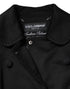 Dolce & Gabbana Black Wool Sartoria Italiano Blazer Jacket