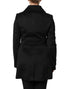 Dolce & Gabbana Black Wool Sartoria Italiano Blazer Jacket
