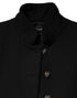 Dolce & Gabbana Black Wool Single Breasted Trench Coat Jacket