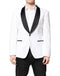 Dolce & Gabbana White Nylon Single Breasted Coat Blazer