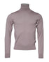 Dolce & Gabbana Brown Cashmere Knitted Men Pullover Sweater