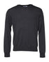 Dolce & Gabbana Gray Wool Logo Knitted Men Pullover Sweater