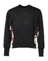 Dolce & Gabbana Black Embroidered Crew Neck Pullover Sweater