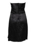 Dolce & Gabbana Black Strapless Sheath A-line Mini Dress