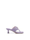 Gucci Charlotte Leather Sandals – Mystic Purple Nappa – Women's Heeled Mules