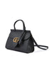 Gucci GG Marmont Cellarius Top Handle Bag Black Leather Women’s