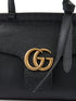 Gucci GG Marmont Cellarius Top Handle Bag Black Leather Women’s