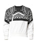 Dolce & Gabbana Black White Bandana Cotton Men Sweatshirt Sweater