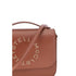 Stella McCartney Logo Flap Bag in Brown Eco Faux Leather for Women