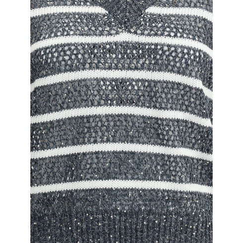 Brunello Cucinelli Striped Vest