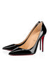 Christian Louboutin Black Patent Leather Kate Décolleté 100