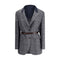 Brunello Cucinelli Prince of Wales pattern Blazer