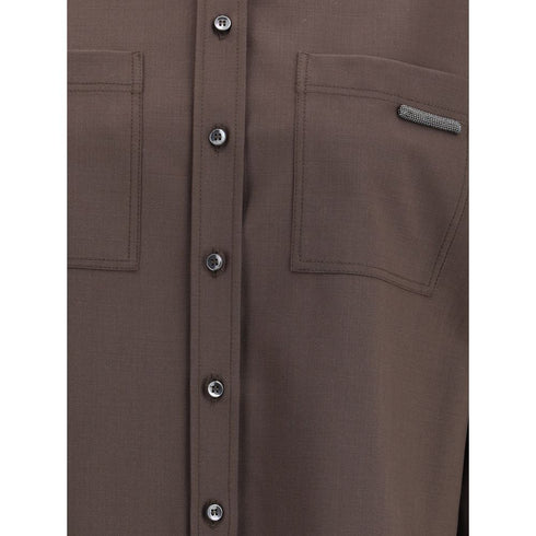 Brunello Cucinelli Wool Shirt