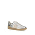 Valentino Garavani Upvillage Low-Top Sneakers Shoes – Silver Laminated Leather