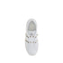 Valentino Rockstud Untitled Sneakers – White Calf Leather Flatform – Women’s Shoes