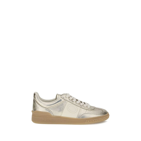 Valentino Garavani Upvillage Sneakers – Laminated Calf Leather Shoes