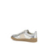 Valentino Garavani Upvillage Low-Top Sneakers Shoes – Silver Laminated Leather