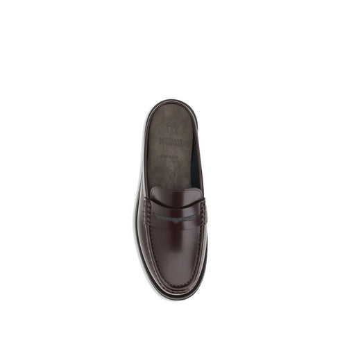 Brunello Cucinelli Sabot Loafers