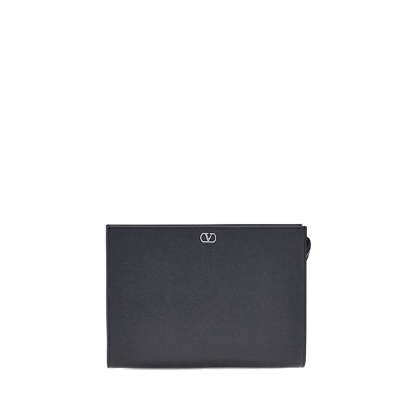 Valentino Garavani Grained leather Pouch