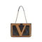 Valentino Garavani Viva Superstar Small Black/Brown Leather Tote Bag Women
