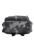 Dolce & Gabbana Gray Cotton Camouflage Logo Plaque Backpack Bag