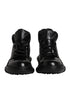 Dolce & Gabbana Black Leather Casual Mens Ankle Boots Shoes