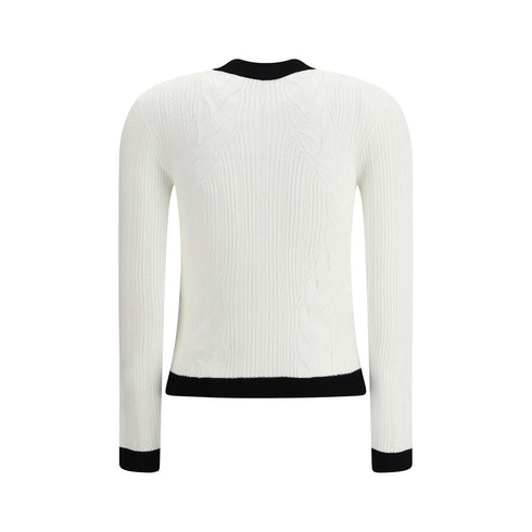 Balmain Contrast trim Cardigan