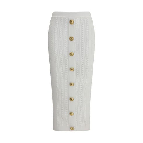 Balmain Knit midi Skirt