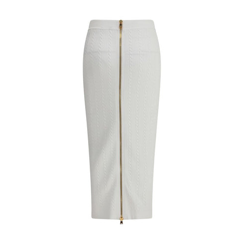 Balmain Knit midi Skirt