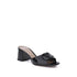 Valentino Garavani VLogo Slide Sandals – Black Patent Leather Block Heel Slides for Women
