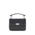 Valentino Garavani Rockstud Spike Medium Shoulder Bag in Black Lamb Leather for Women