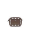 Valentino Garavani Nellcôte Eyelet Shoulder Bag Brown Calf Leather – Women