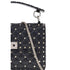 Valentino Garavani Rockstud Spike Medium Shoulder Bag in Black Lamb Leather for Women
