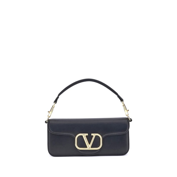 Valentino Garavani Locò Shoulder in Bag Black Leather for Women