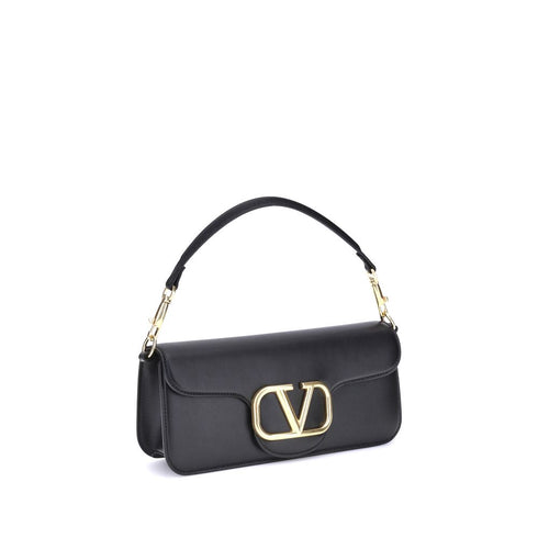 Valentino Garavani Locò Shoulder in Bag Black Leather for Women