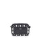 Valentino Garavani Nellcôte Eyelet Shoulder Bag Black Calf Leather – Women