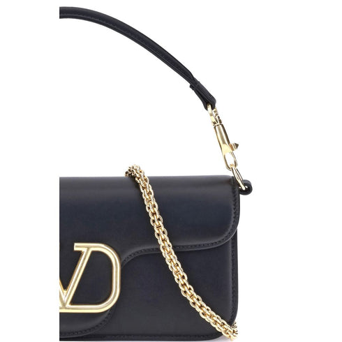 Valentino Garavani Locò Shoulder in Bag Black Leather for Women