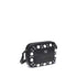 Valentino Garavani Nellcôte Eyelet Shoulder Bag Black Calf Leather – Women