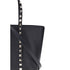 Valentino Garavani Rockstud Black Leather Tote Bag for Women