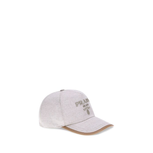 Prada Logoed Baseball Hat