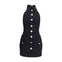 Balmain Sleeveless Short Dress