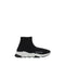 Balenciaga Speed AW25 Sock Sneakers – Black Polyester Knit Shoes