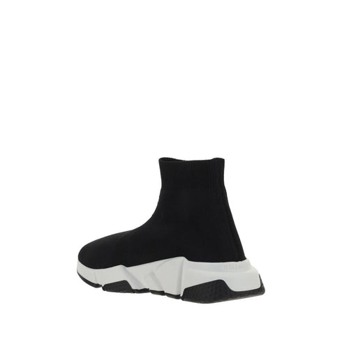 Balenciaga Speed AW25 Sock Sneakers – Black Polyester Knit Shoes