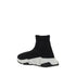 Balenciaga Speed AW25 Sock Sneakers – Black Polyester Knit Shoes