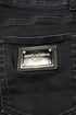 Dolce & Gabbana Black Cotton Skinny Men Denim Jeans