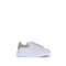 Alexander McQueen Platform Sneakers – White Leather Lace-Up Shoes