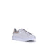 Alexander McQueen Platform Sneakers – White Leather Lace-Up Shoes